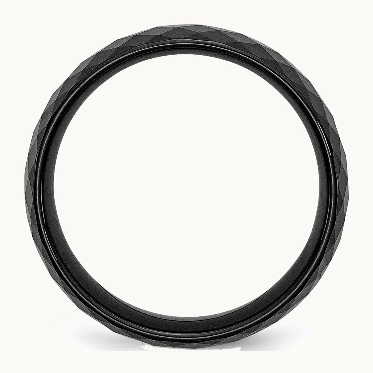 Faceted Polished Band — photo set