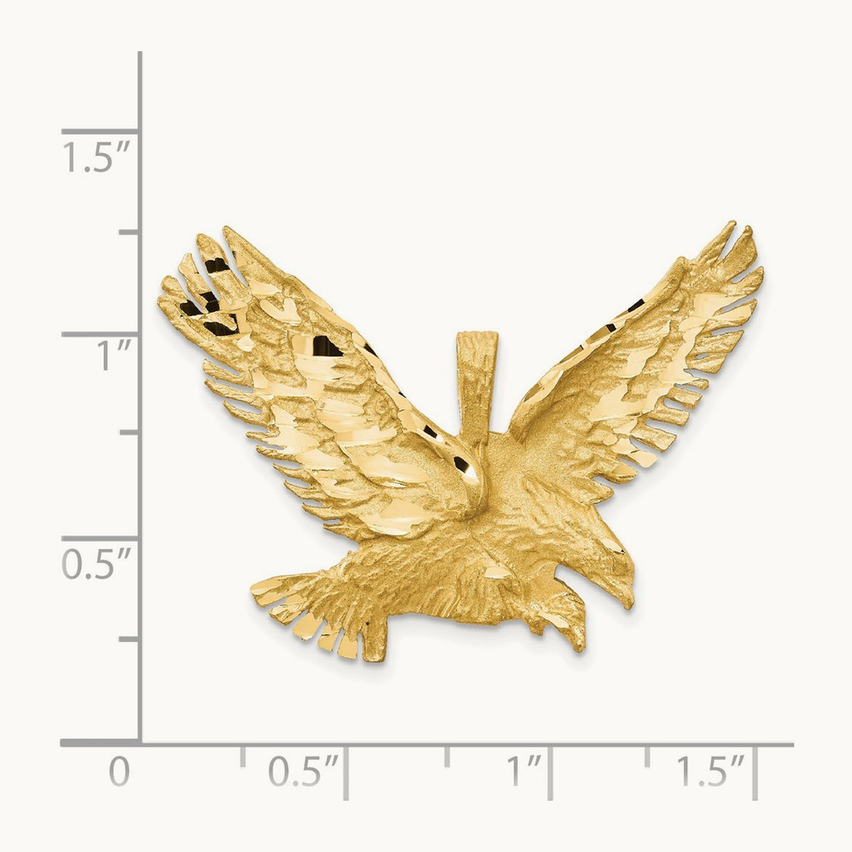 Eagle Pendant, 14K