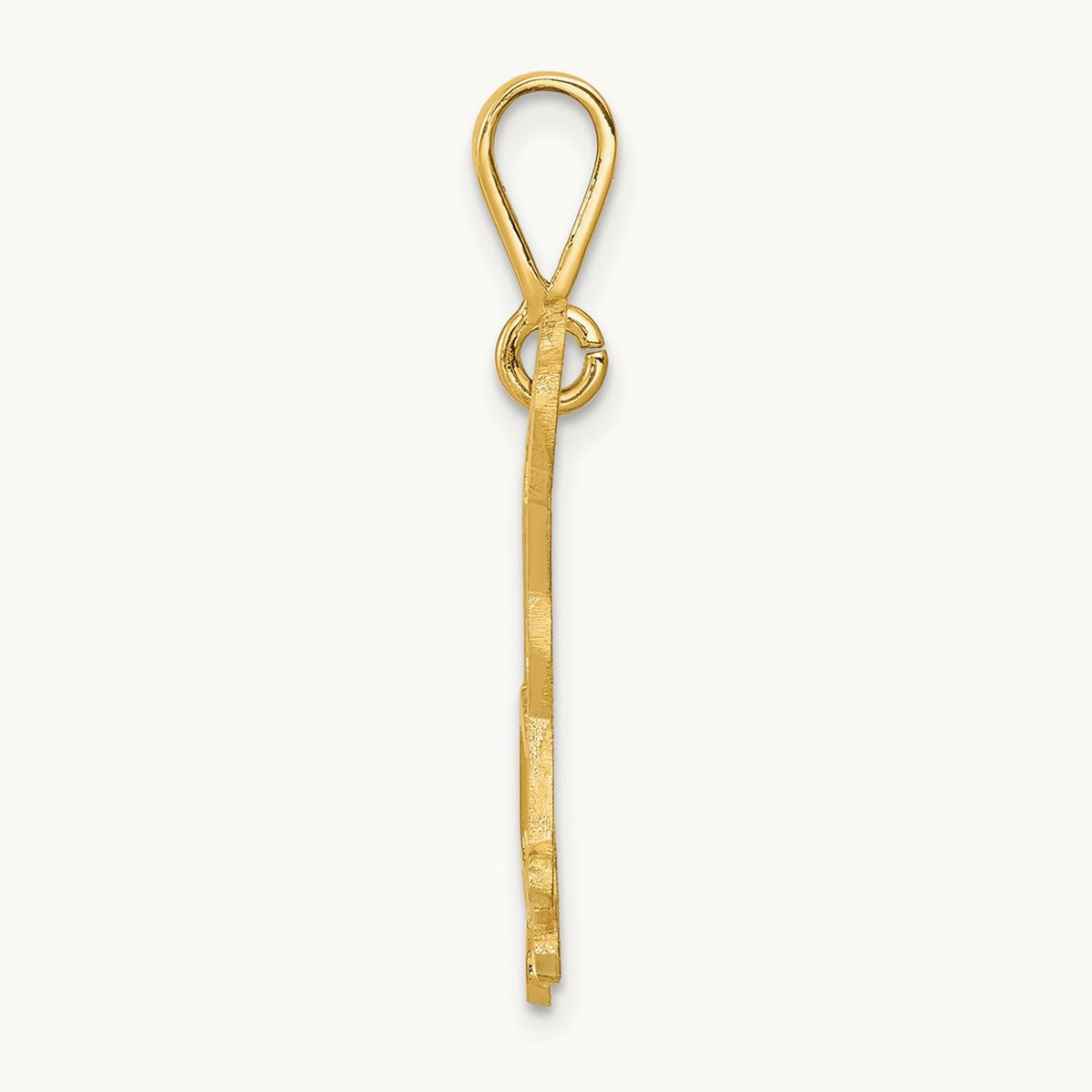 Labrador Dog Pendant, 14K