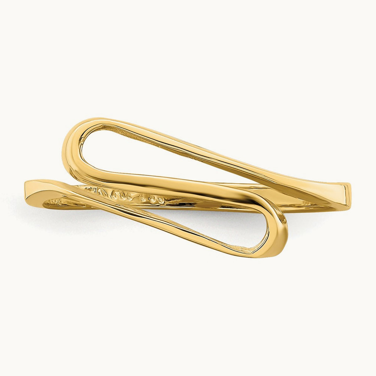 Swirl Ring, 14K