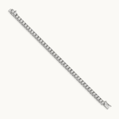 7.25 inch Diamond Tennis Bracelet, 14K White Gold