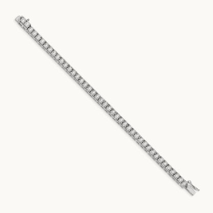 7.25 inch Diamond Tennis Bracelet, 14K White Gold