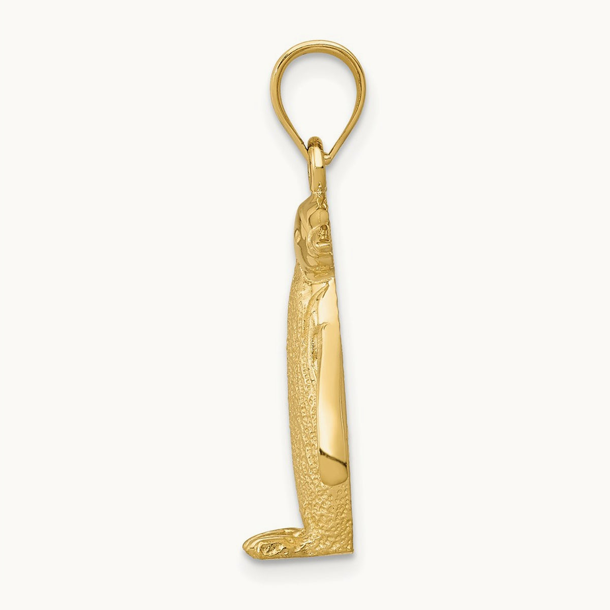 Penguin Charm, 14K