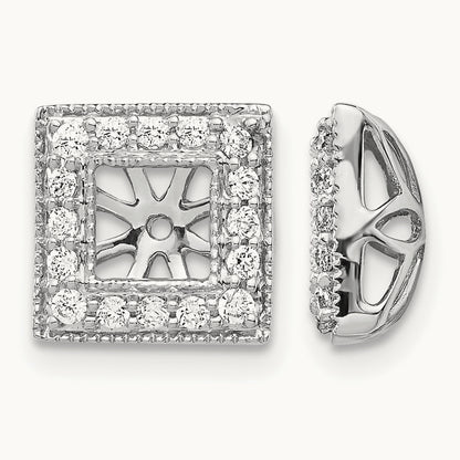 Earring Jacket, 0.25 ct tw Lab-Grown Diamond