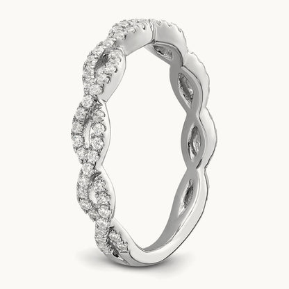 Wedding Band, 0.50 ct tw Lab-Grown Diamond