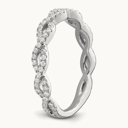 Wedding Band, 0.50 ct tw Lab-Grown Diamond