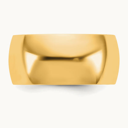 Lightweight Comfort Fit Band, 9mm, 10K Yellow Gold