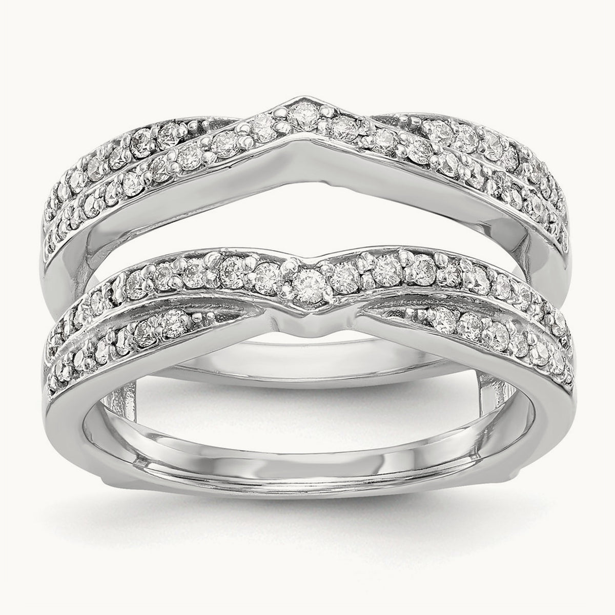 Diamond Guard, 14K White Gold