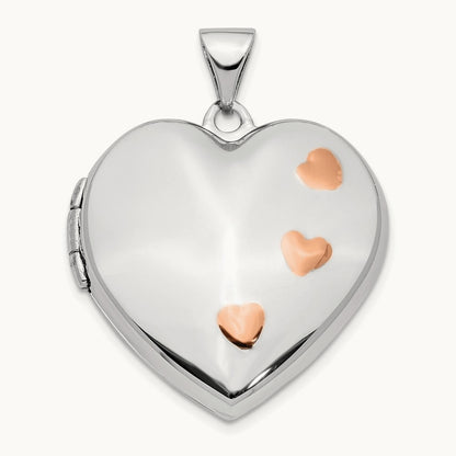 w/ Heart Locket Pendant — photo set