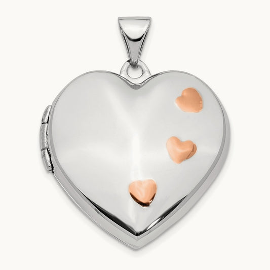 w/ Heart Locket Pendant — photo set