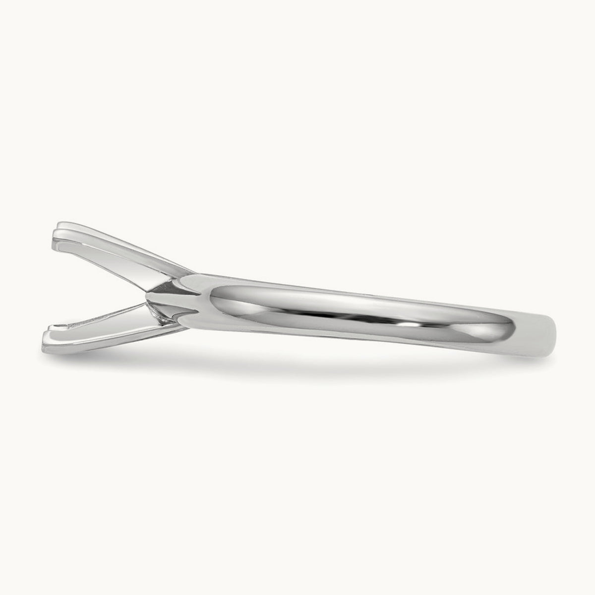 5/8ct. Medium-Weight 4-Prong Solitaire Mounting, 14K White Gold