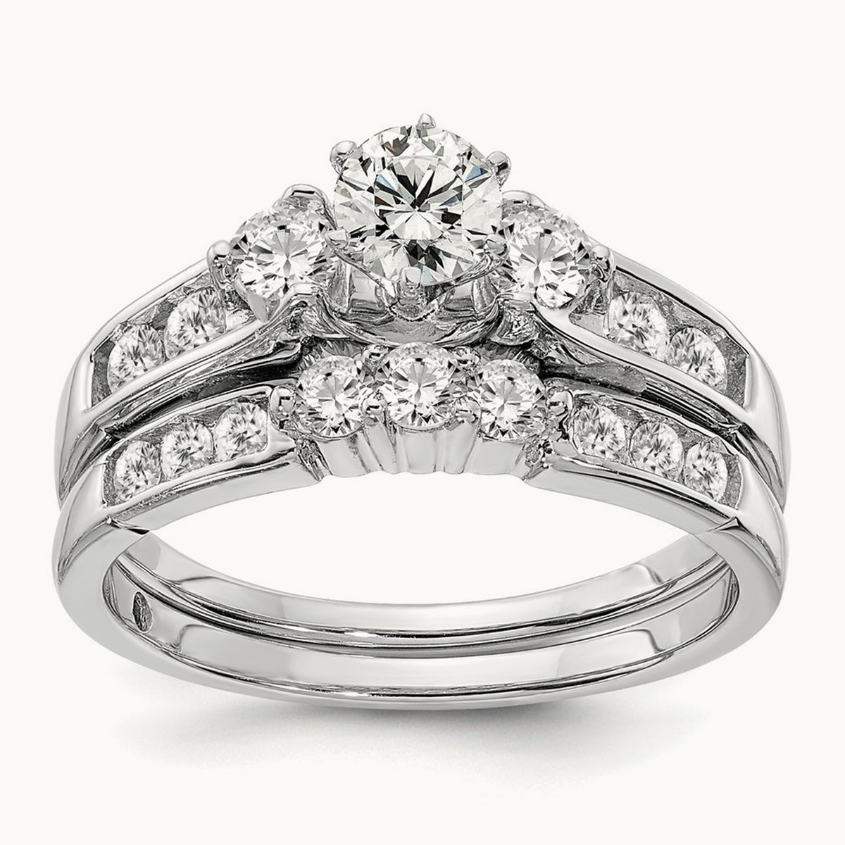 Engagement Ring, 5/8 ct Lab-Grown Diamond