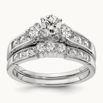 Engagement Ring, 5/8 ct Lab-Grown Diamond