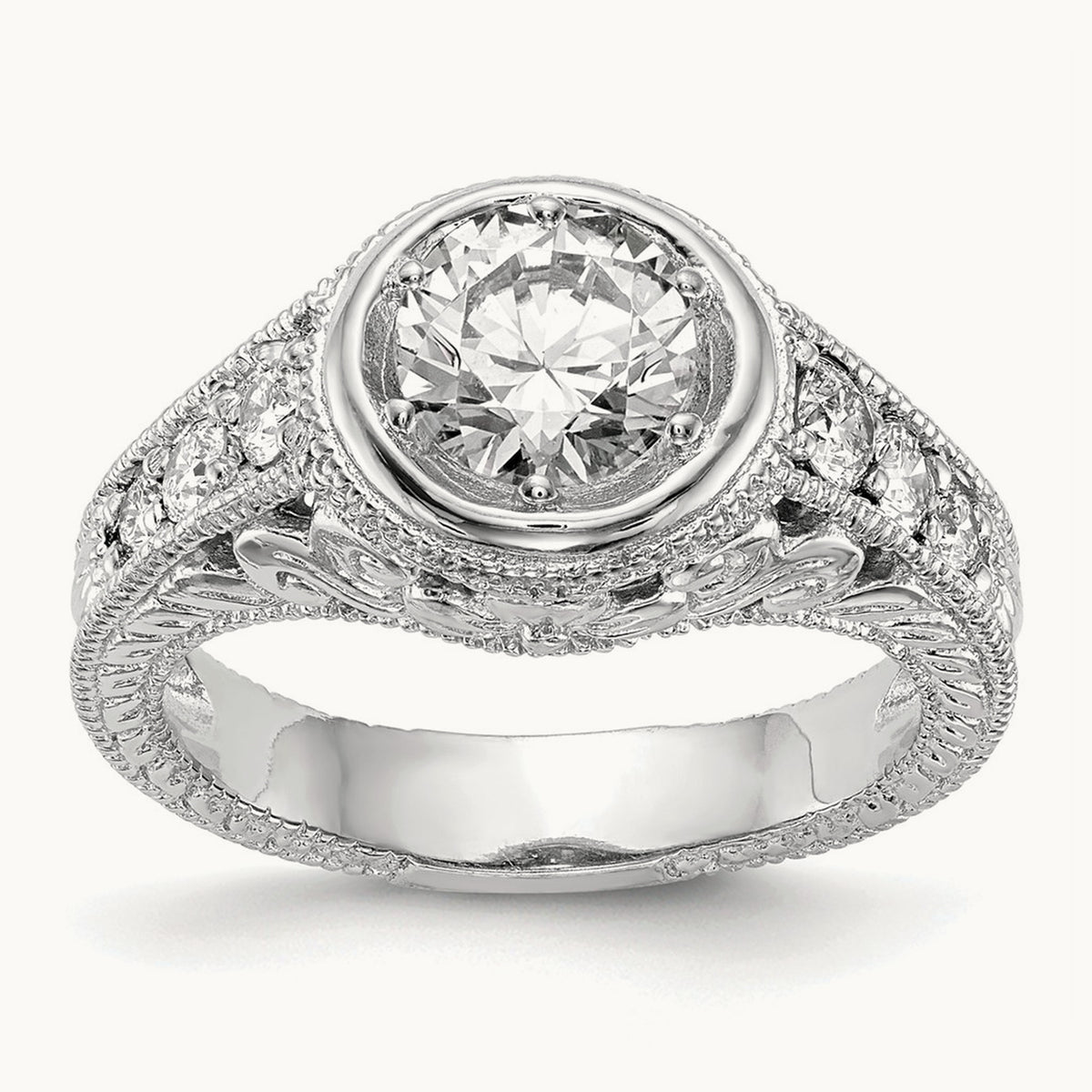 Semi-Mount Engagement Ring — 2/7 ct, 7
