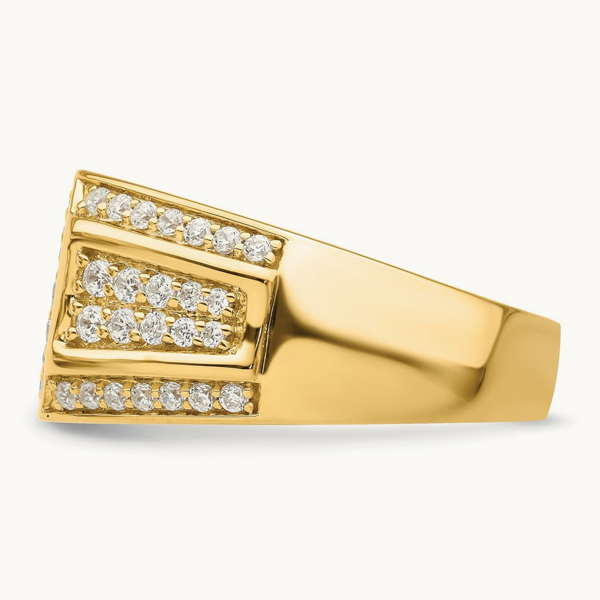 Men's Ring, 0.25 ct tw Lab-Grown Diamond