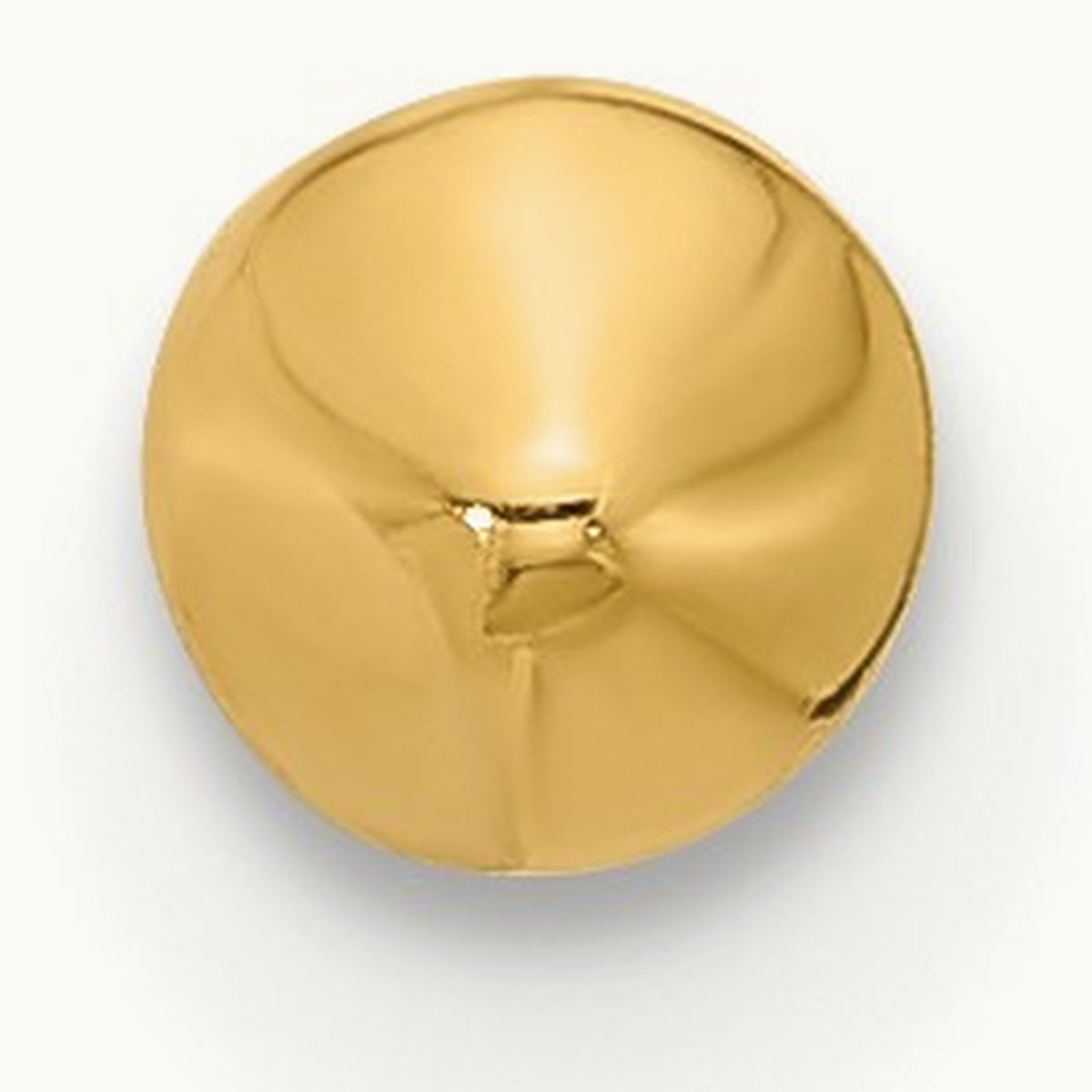 22 Gauge Polished Nose Stud, 14K