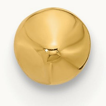 22 Gauge Polished Nose Stud, 14K