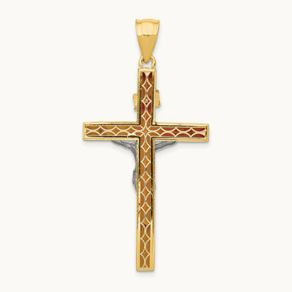 INRI Hollow Crucifix Pendant — photo set