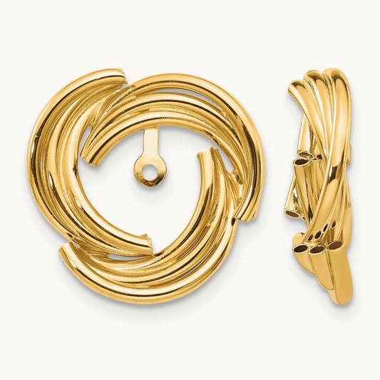 Polished Fancy Earring Jackets — photo set