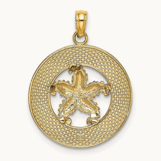 FT. MYERS BEACH FLORIDA w/ Starfish Charm, 14K
