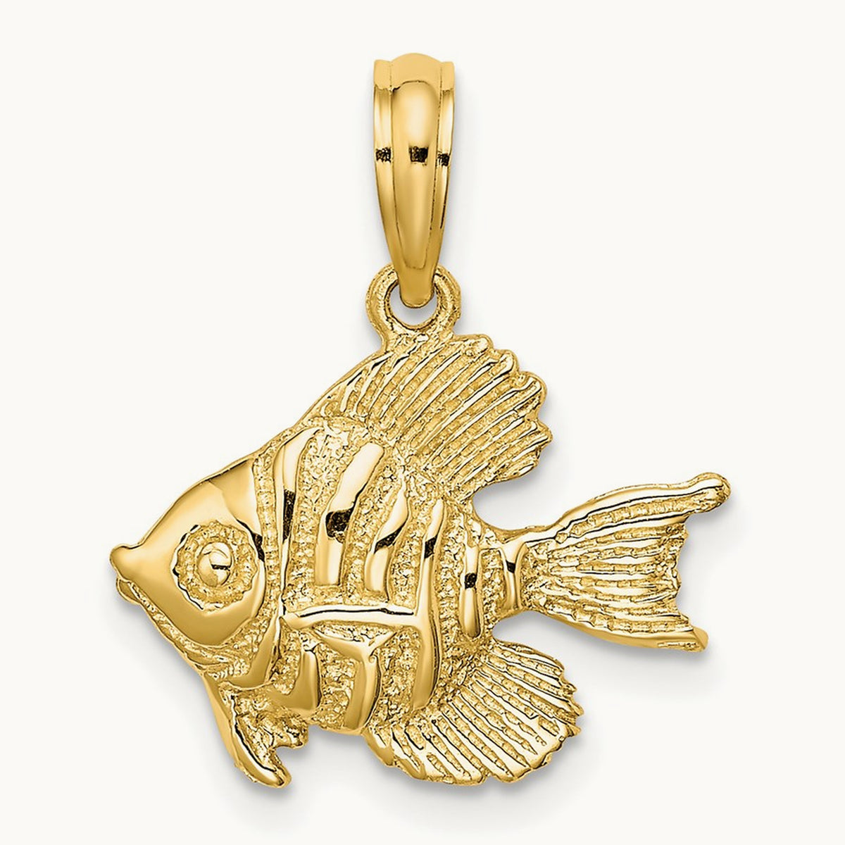 Polished Engraved Fish Charm — photo set