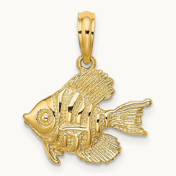 Polished Engraved Fish Charm — photo set