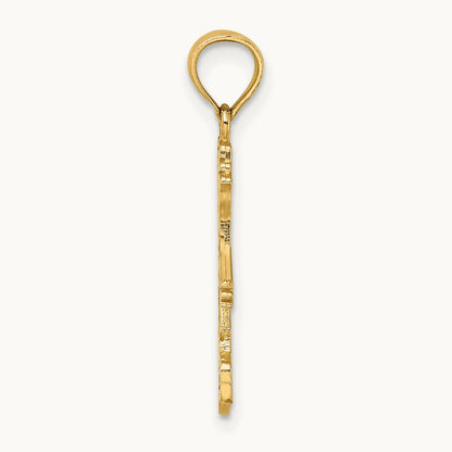 Girl Charm, 14K