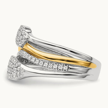 Fashion Ring, 0.50 ct tw Lab-Grown Diamond