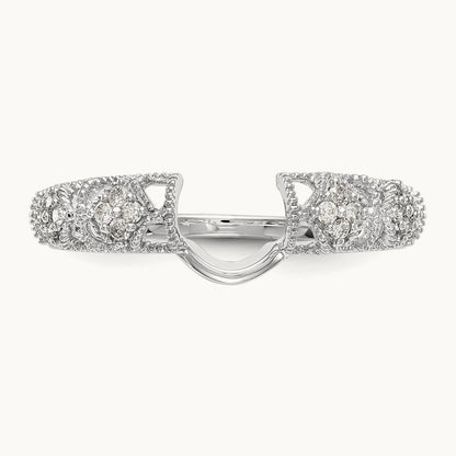 Diamond Wrap, 14K White Gold