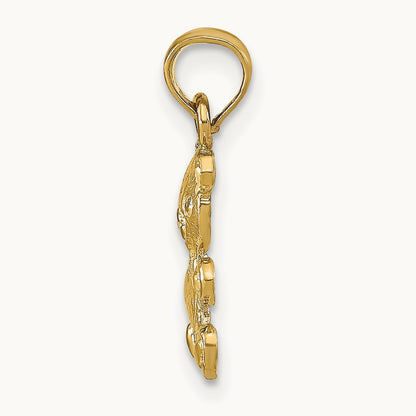 Teddy Bear Pendant — 19.5mm