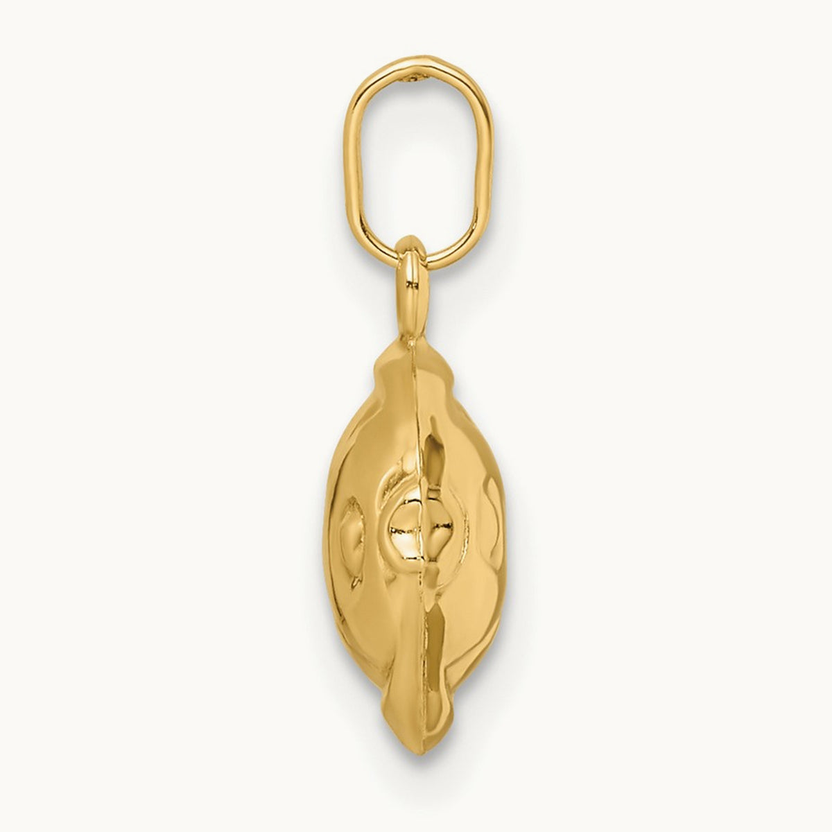 Madi K Polished 3-D Fish Pendant, 14K