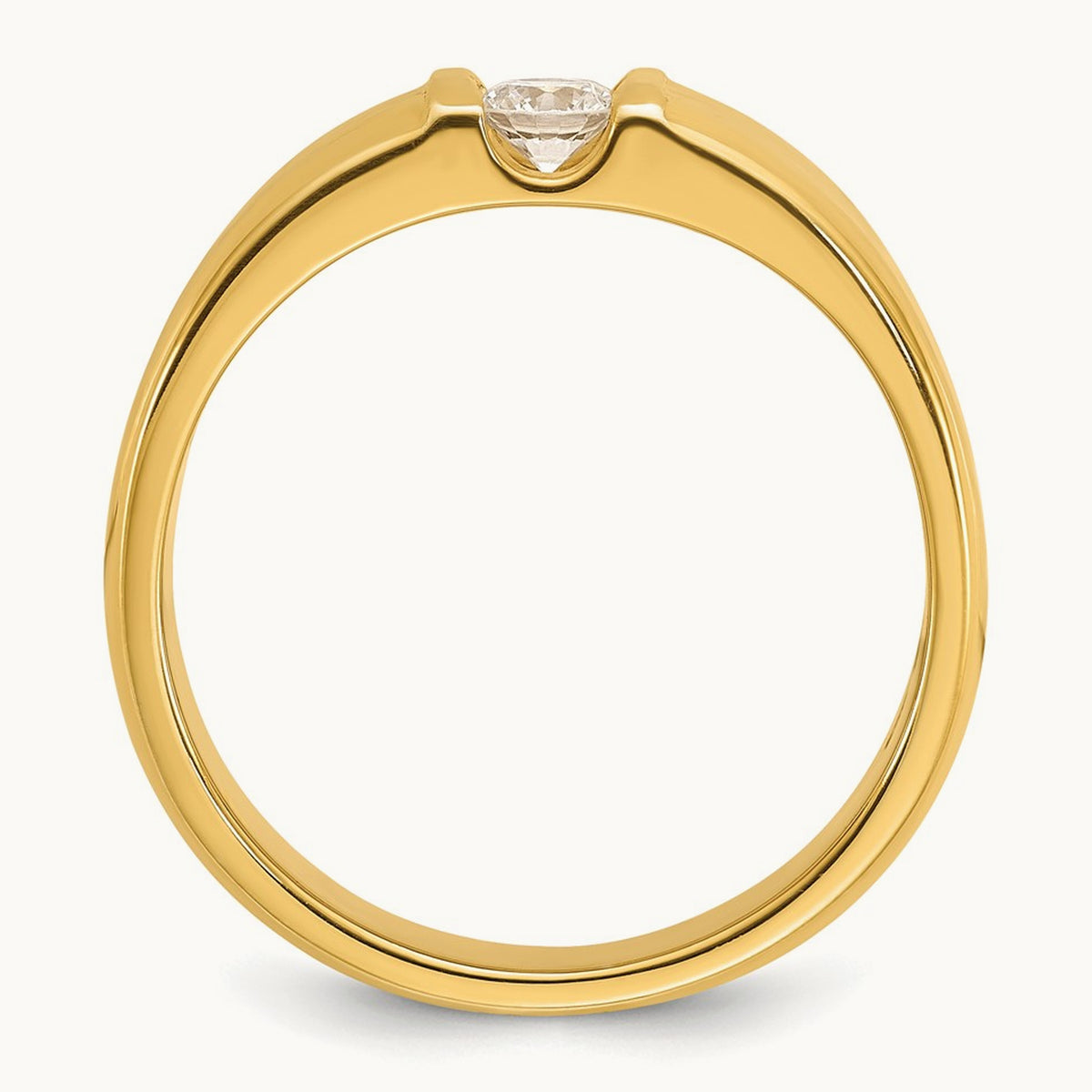 IBGoodman Men's Diamond Complete Ring, 14K