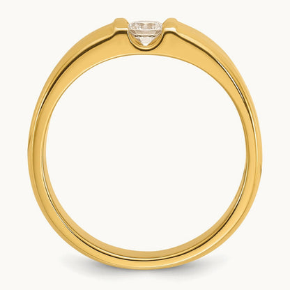 IBGoodman Men's Diamond Complete Ring, 14K