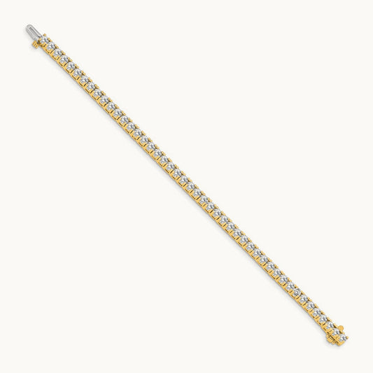 AAA Diamond Tennis Bracelet, 14K