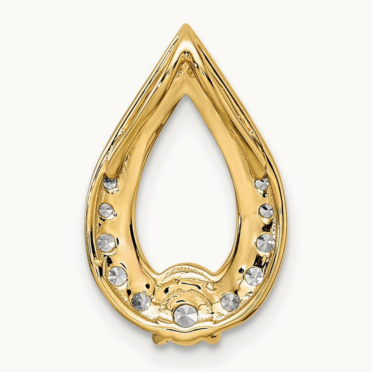 Diamond Pendant, 14K Yellow Gold