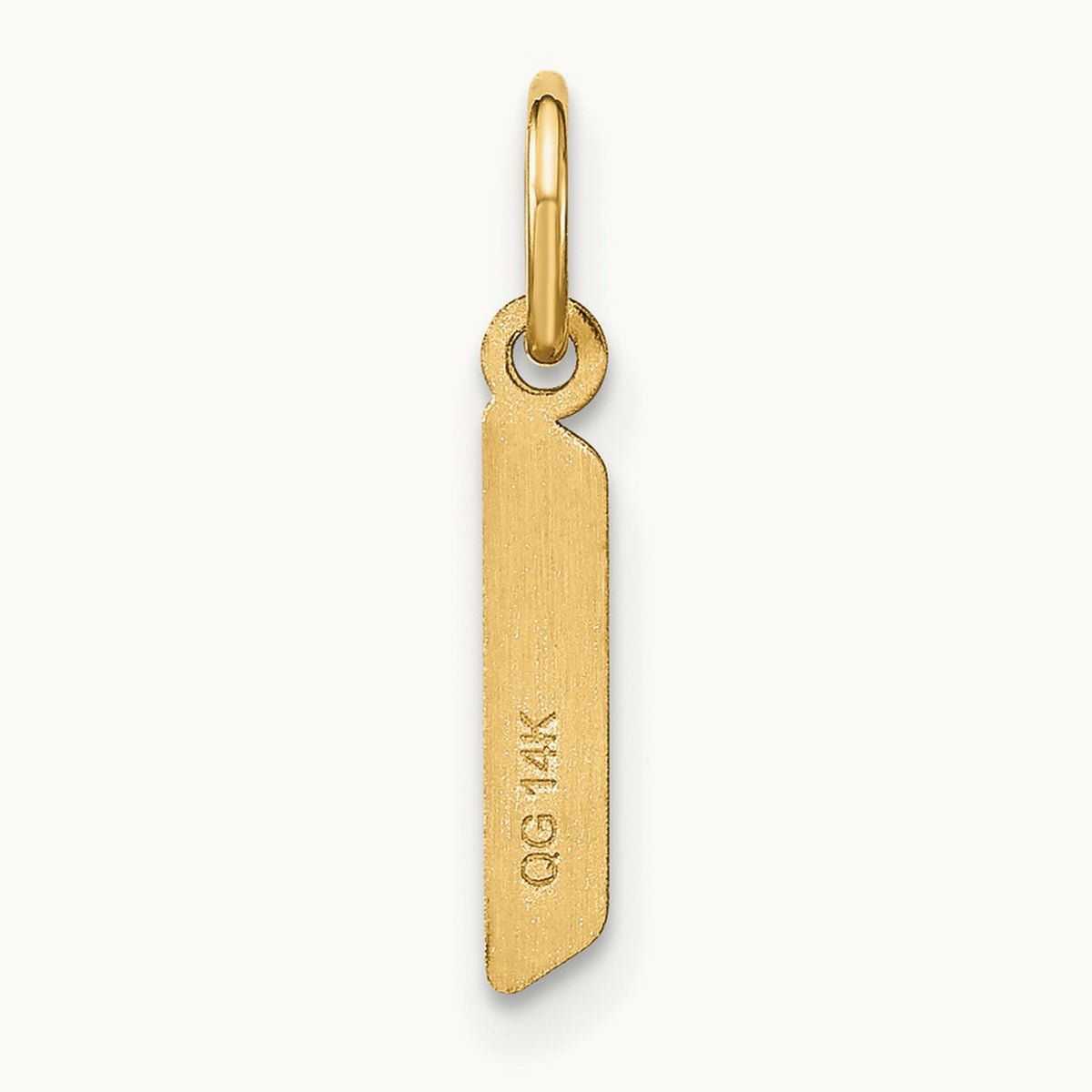 Lowercase Initial Pendant — L