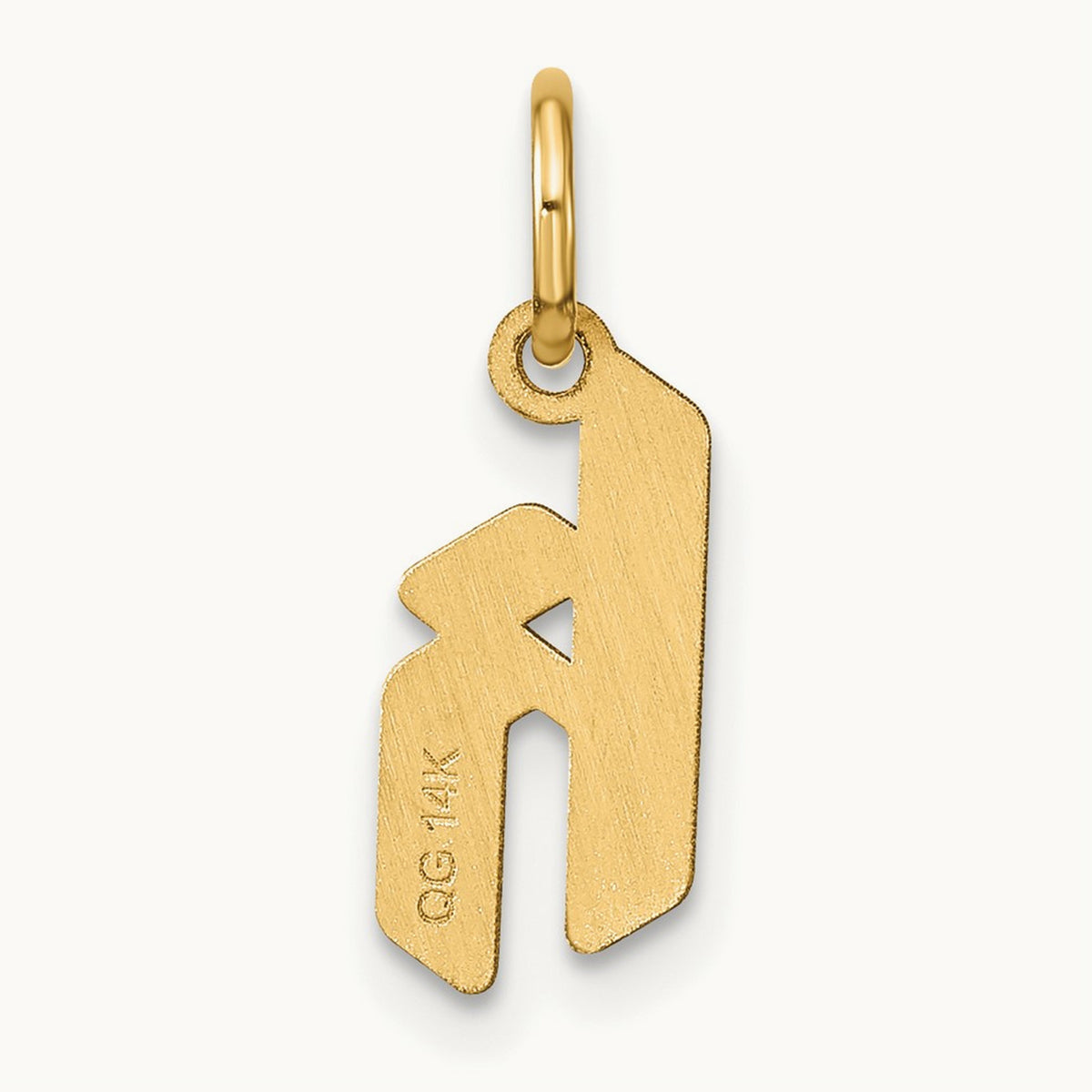 Lowercase Initial Pendant — K