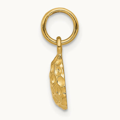 Golf Ball Charm — 14K Yellow Gold