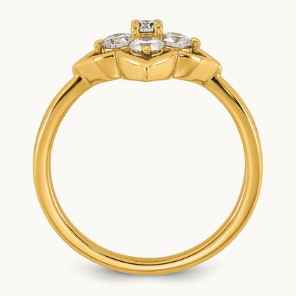 Fashion Ring, 0.50-1.00 ct tw Lab-Grown Diamond