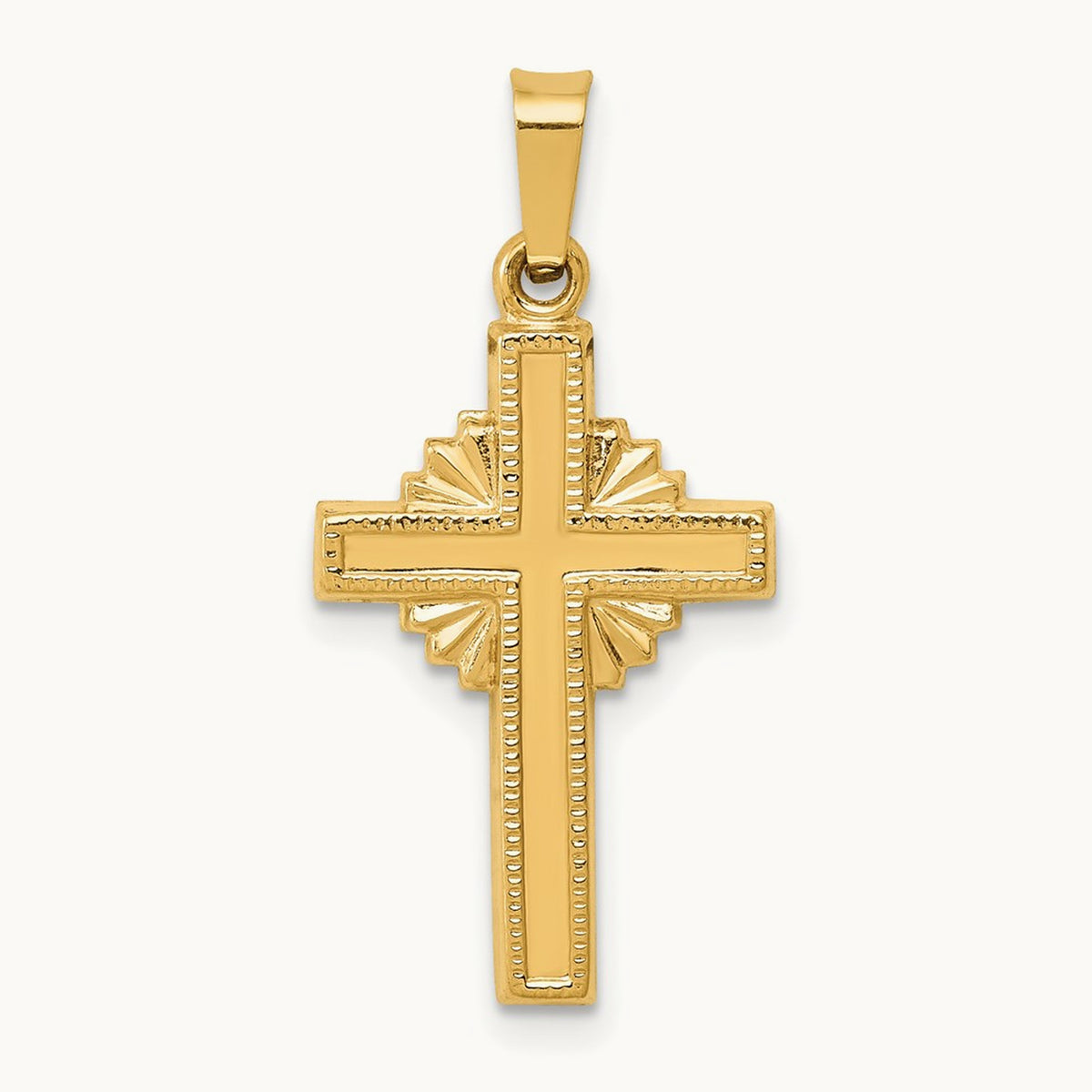 Polished Celtic Cross Pendant — photo set