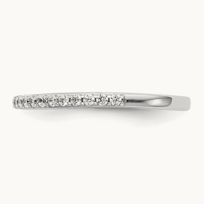 Diamond Band, 14K White Gold