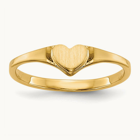 Children's Heart Ring, 14K