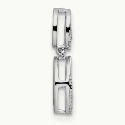 Dangle Chain Slide, 0.20 ct tw Lab-Grown Diamond