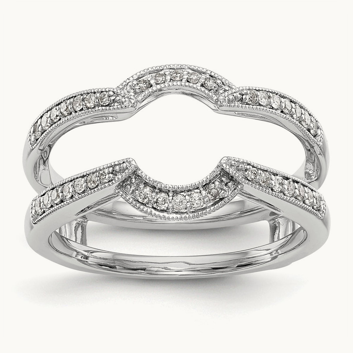 Diamond Guard, 14K White Gold