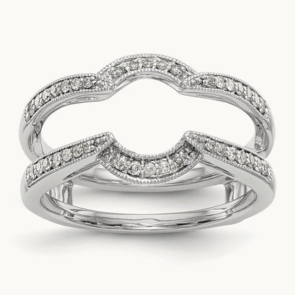 Diamond Guard, 14K White Gold