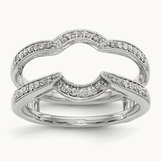 Diamond Guard, 14K White Gold