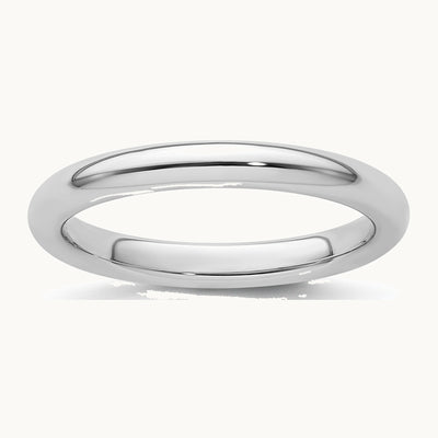 Platinum 2.5mm Comfort-Fit Wedding Band