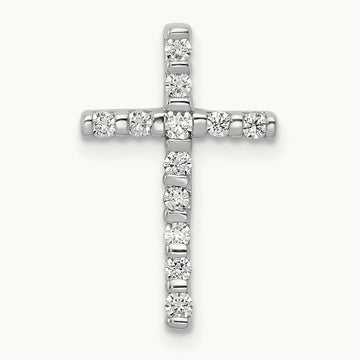 1/4ct. Diamond Cross Chain Slide — photo set