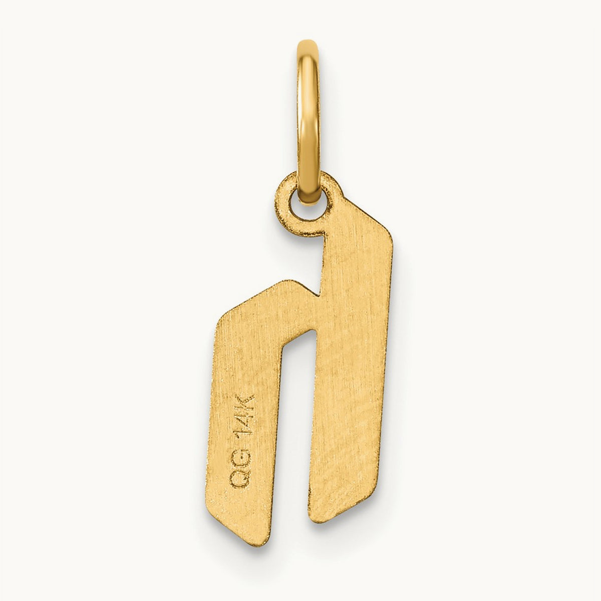 Lowercase Initial Pendant — H