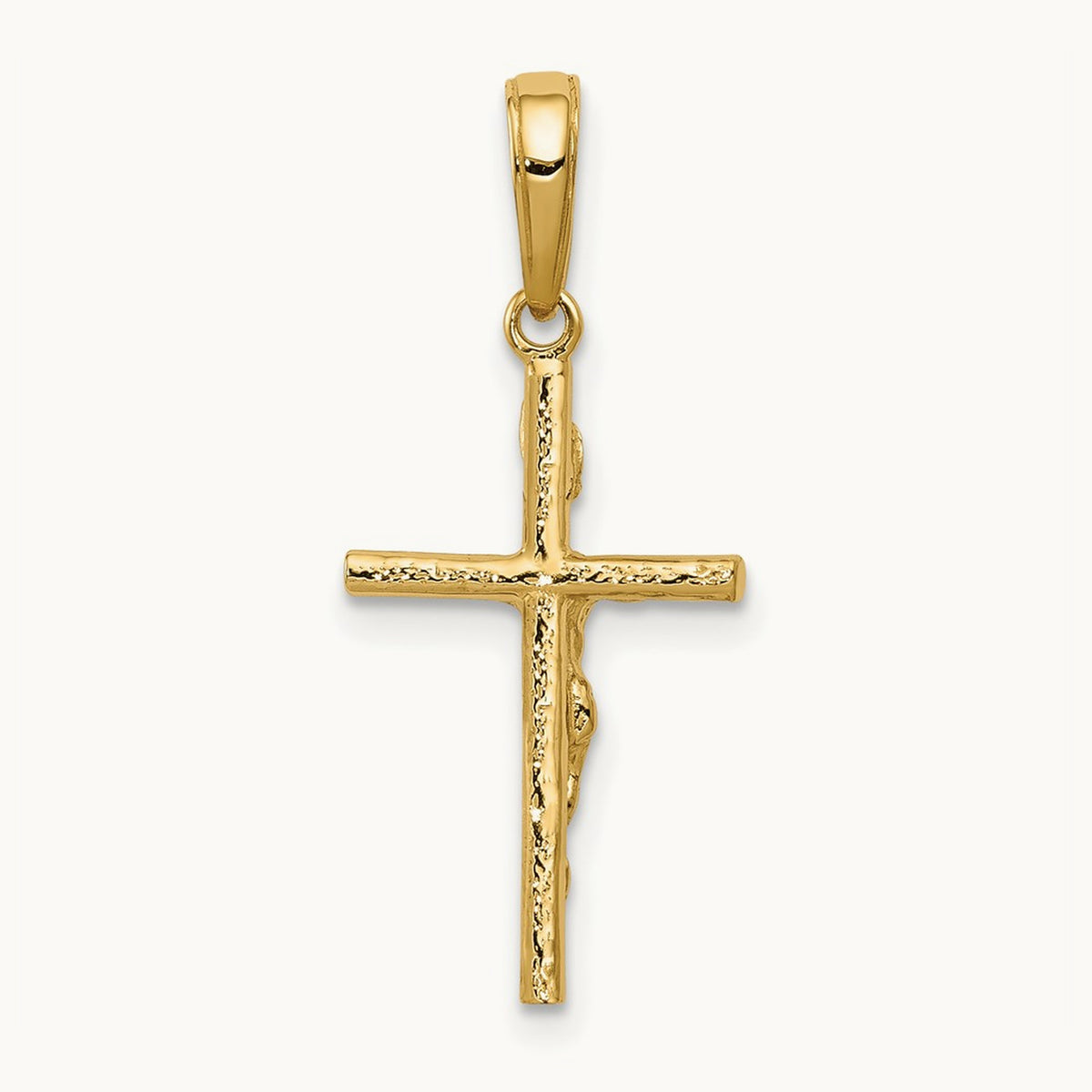 INRI Hollow Crucifix Pendant — photo set